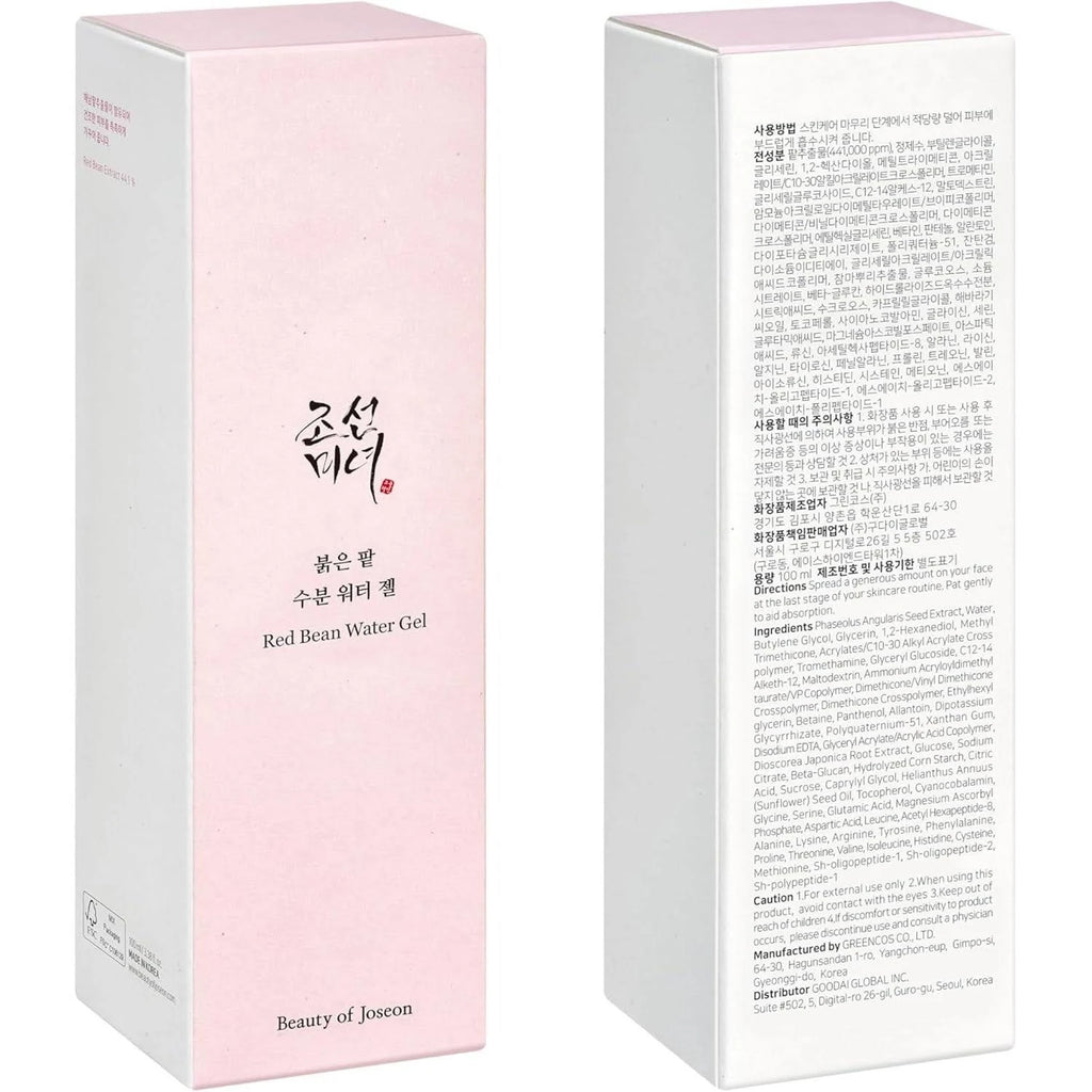 BEAUTY OF JOSEON Red Bean Water Gel 100ml