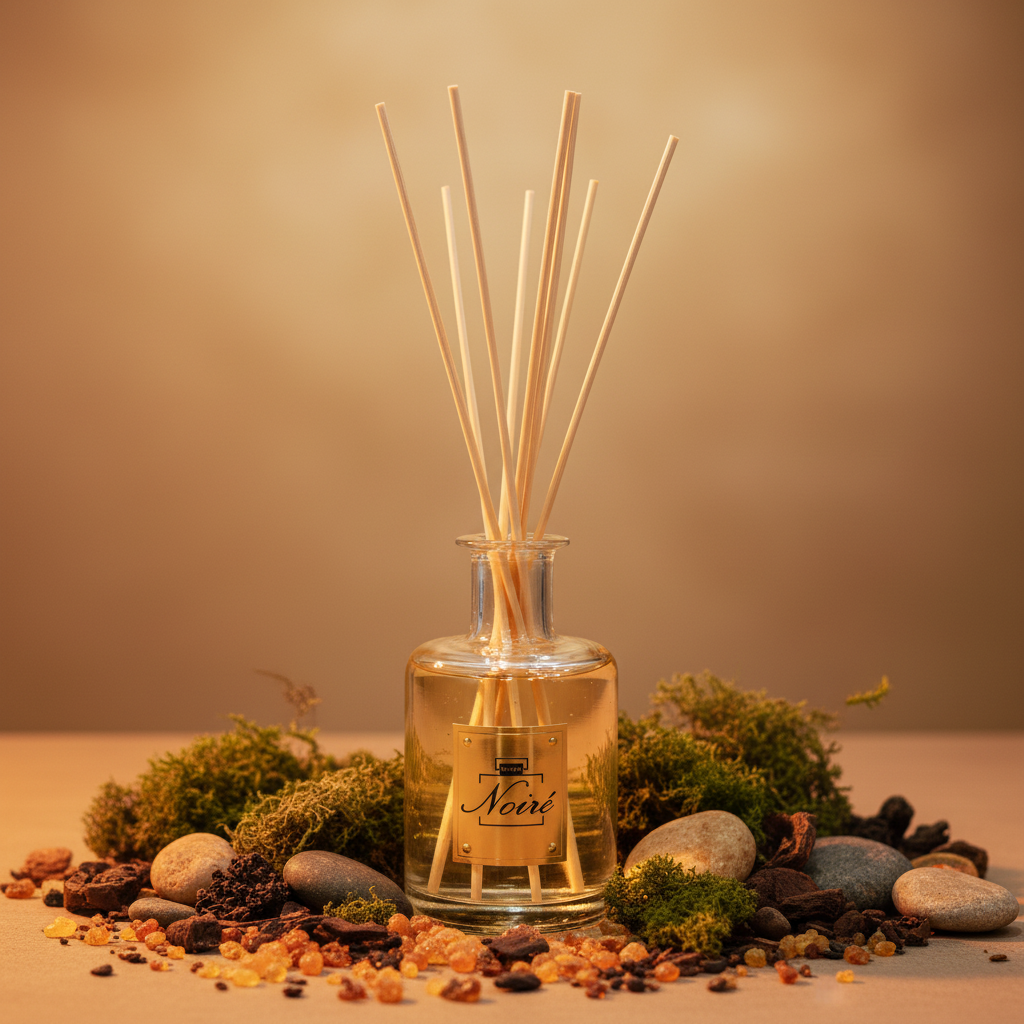 AMBRA & MUSCHIO 200 ml - Diffusore di profumo per ambiente Mikado