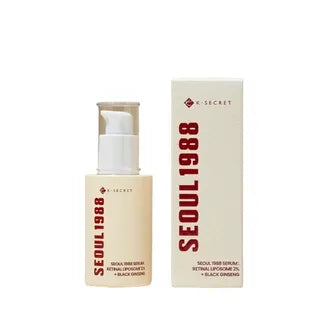 KSECRET - SEOUL 1988 Serum  Retinal Liposome 2% + Black Ginseng - Siero Viso Anti-age