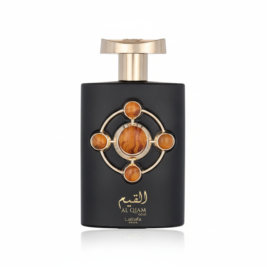 Lattafa Al Qiam Gold flacone ottimizzato per Shopify