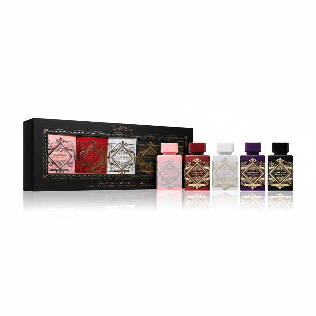 Lattafa Badee Al Oud Collection cofanetto ottimizzato per Shopify