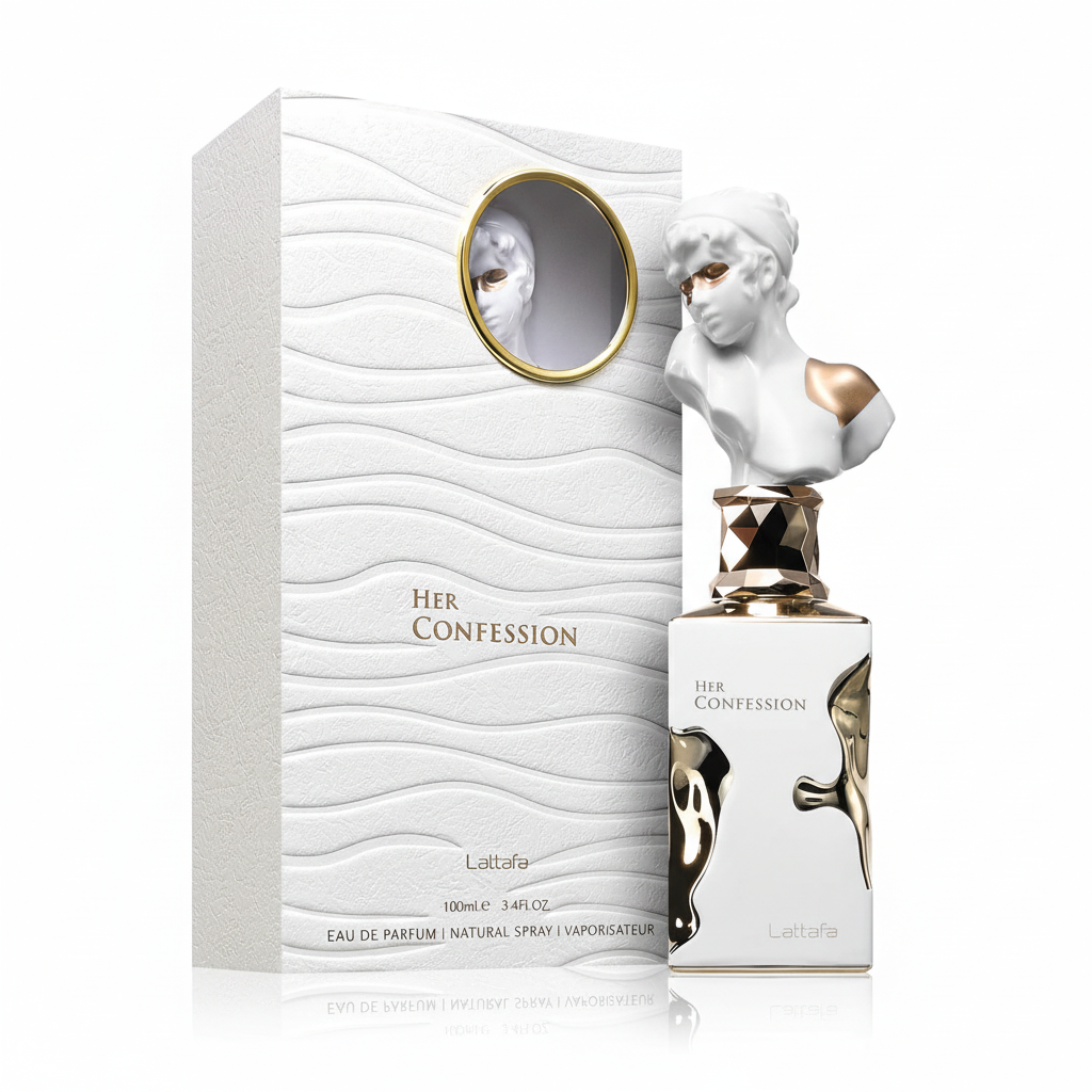 Lattafa Her Confession con packaging ottimizzato per Shopify