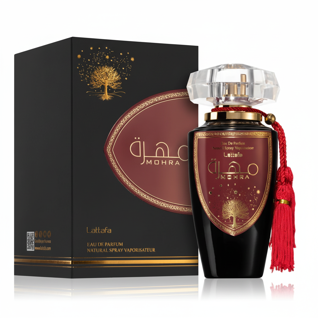 Lattafa Mohra con packaging ottimizzato per Shopify