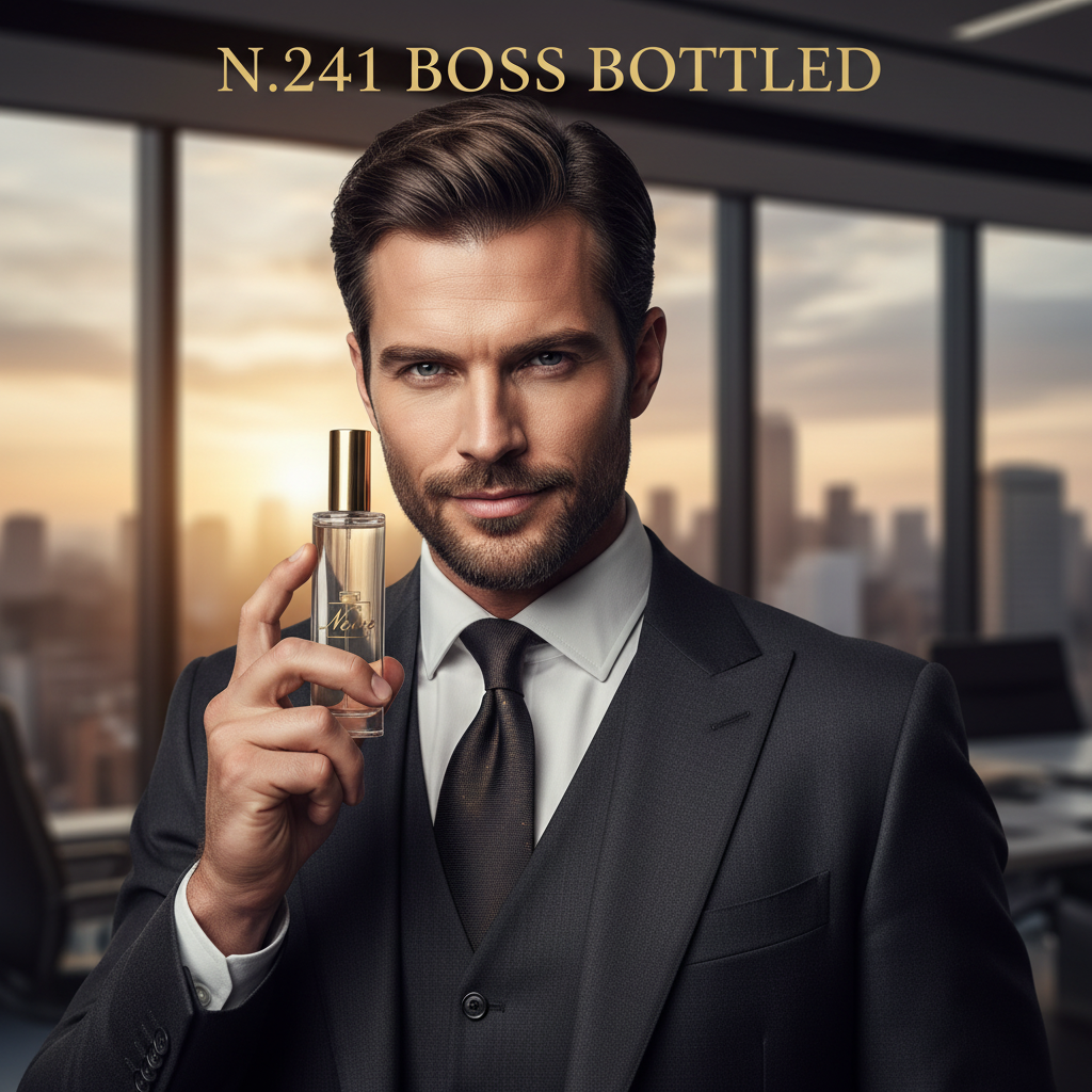 N.241 BOSS BOTTLED con businessman