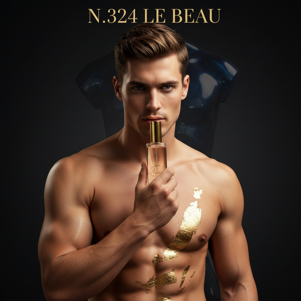 N.324 LE BEAU con foglia dorata