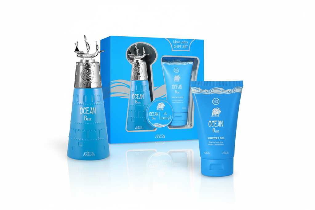 Ocean Blue Gift Set Banner