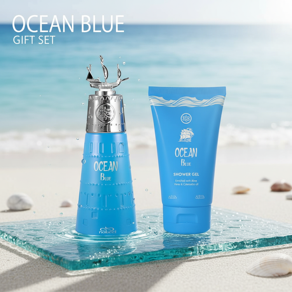 Ocean Blue Gift Set Lifestyle