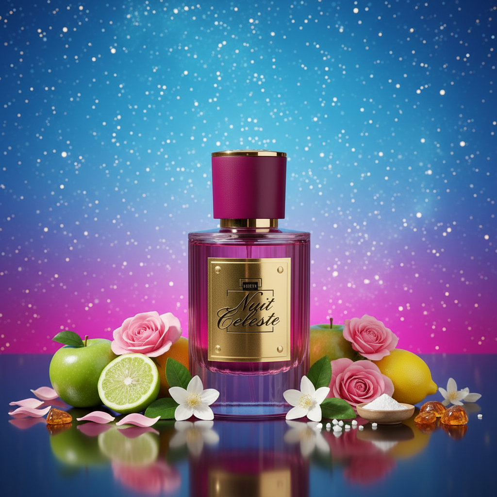 Profumo Noiré Starry Nights con ingredienti