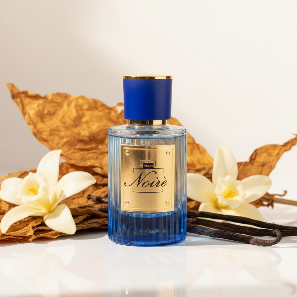 Profumo Noiré tabacco e vaniglia luminoso