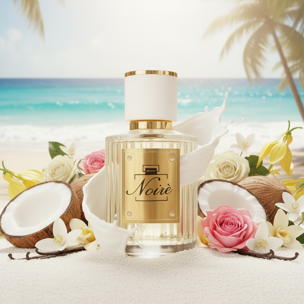 Profumo Noiré spiaggia tropicale