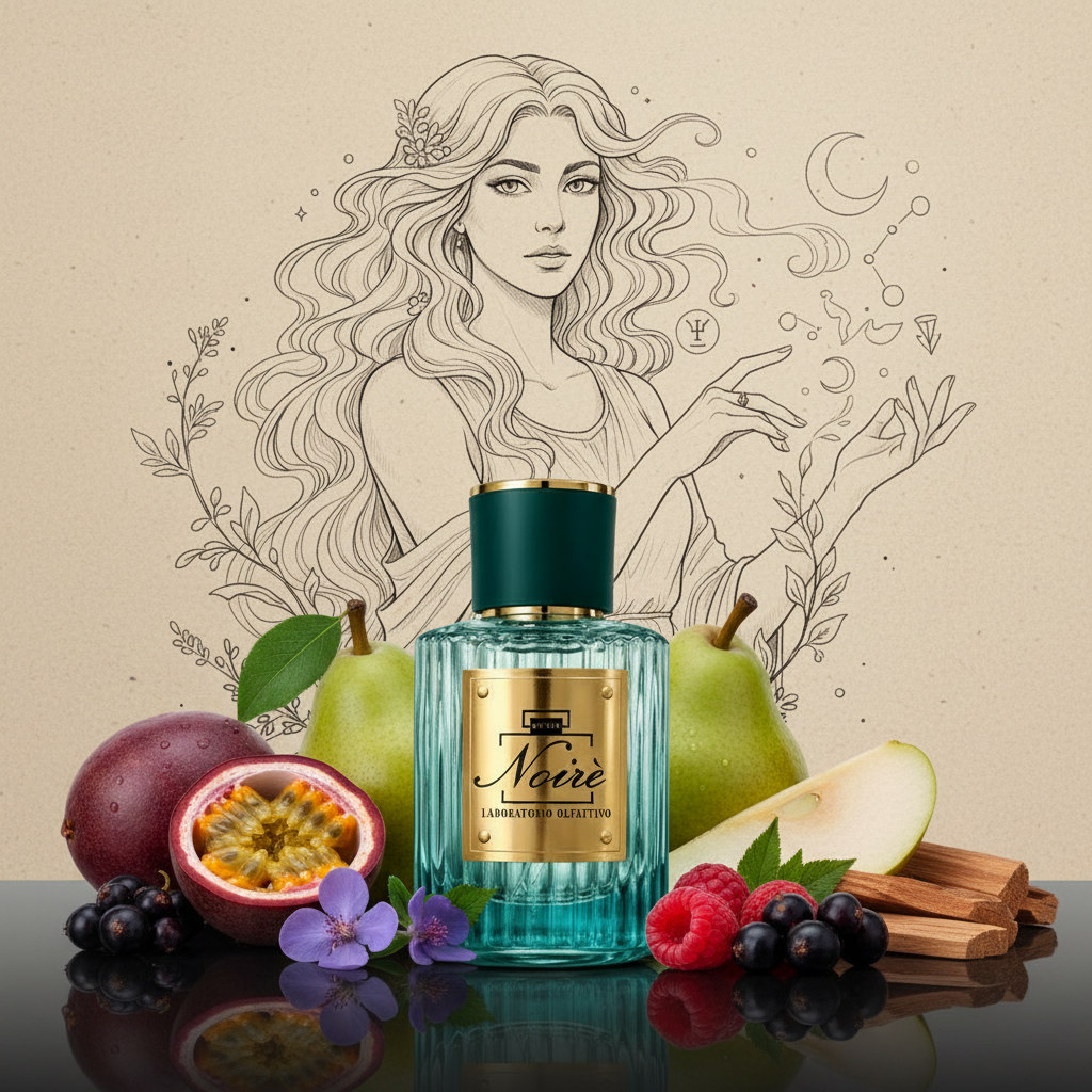 Profumo Noiré Circe con ingredienti