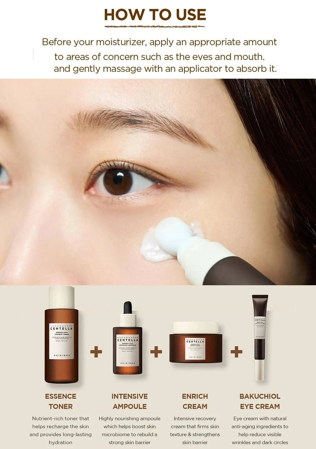 SKIN1004 - Madagascar Centella Probio-Cica Bakuchiol Eye Cream - 20ml
